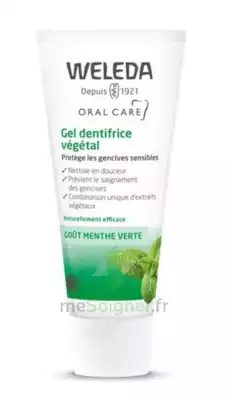 Weleda Soins Bucco-dentaires Gel Dentifrice Végétal 2t/75ml à NICE